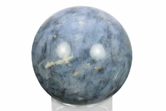 Polished Blue Quartz Sphere - Madagascar #245453